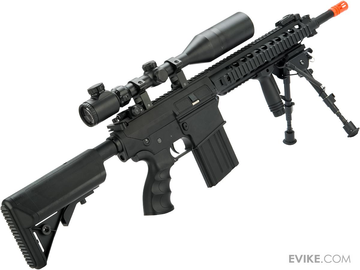 size matrix sr25 full SR25 AEG Size Airsoft Precision K Rifle (Model Full Matrix