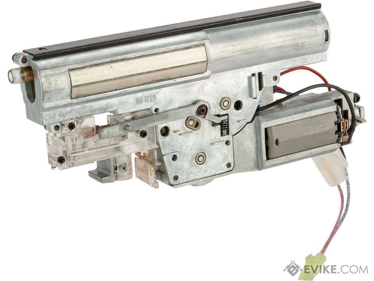 Complete Reinforced Gearbox with Motor for P90 Series Airsoft AEG (Model: High Power Motor)