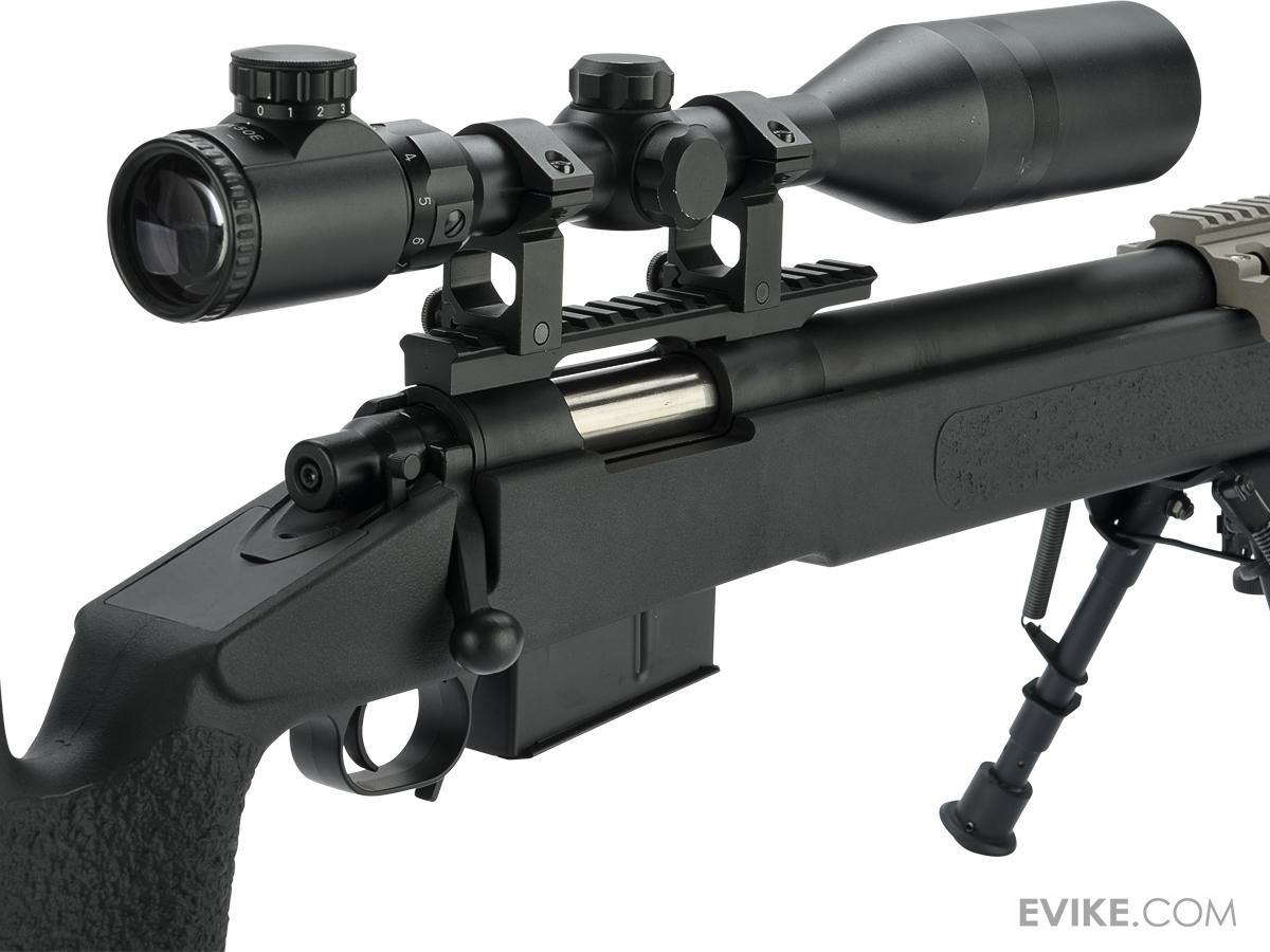 PDI Custom S&T USMC M40A5 Bolt Action Airsoft Sniper Rifle w/ PDI Internals (Model Black