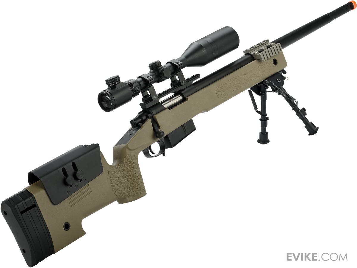 PDI Custom Upgraded USMC M40A5 Bolt Action Airsoft Sniper