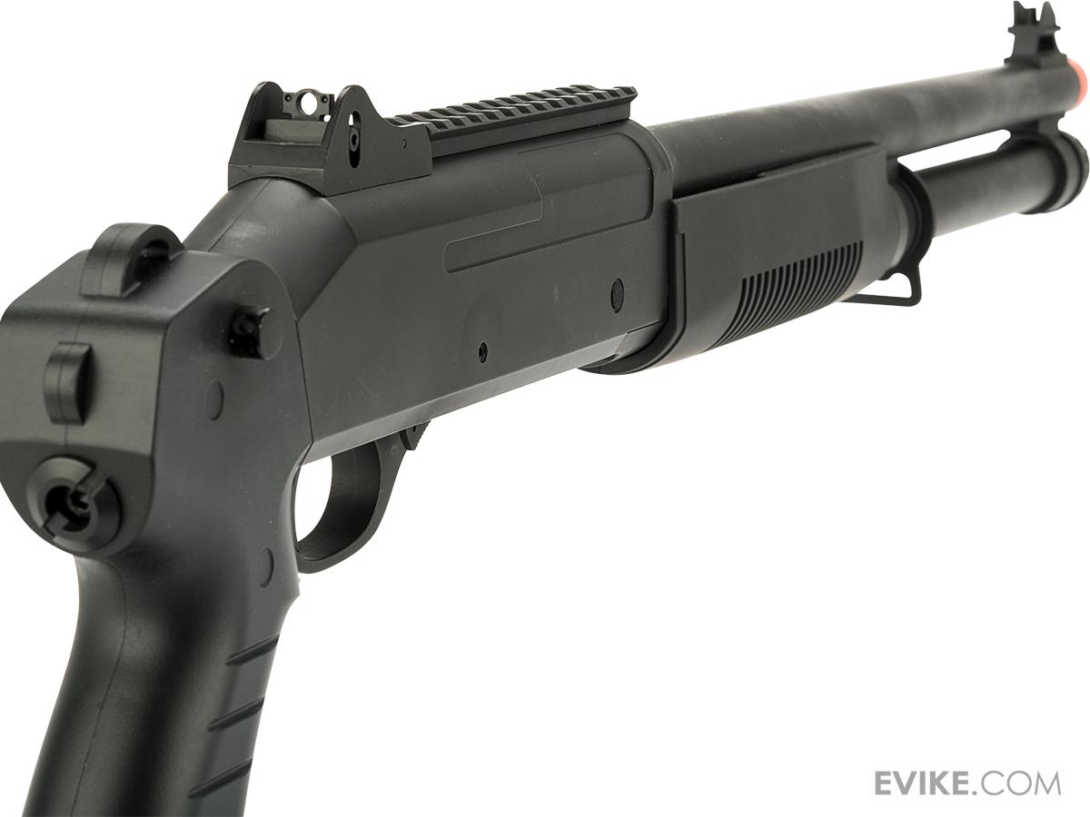 S&T Pump Action TriShot Pistol Grip M4 Shotgun, Airsoft Guns, Airsoft