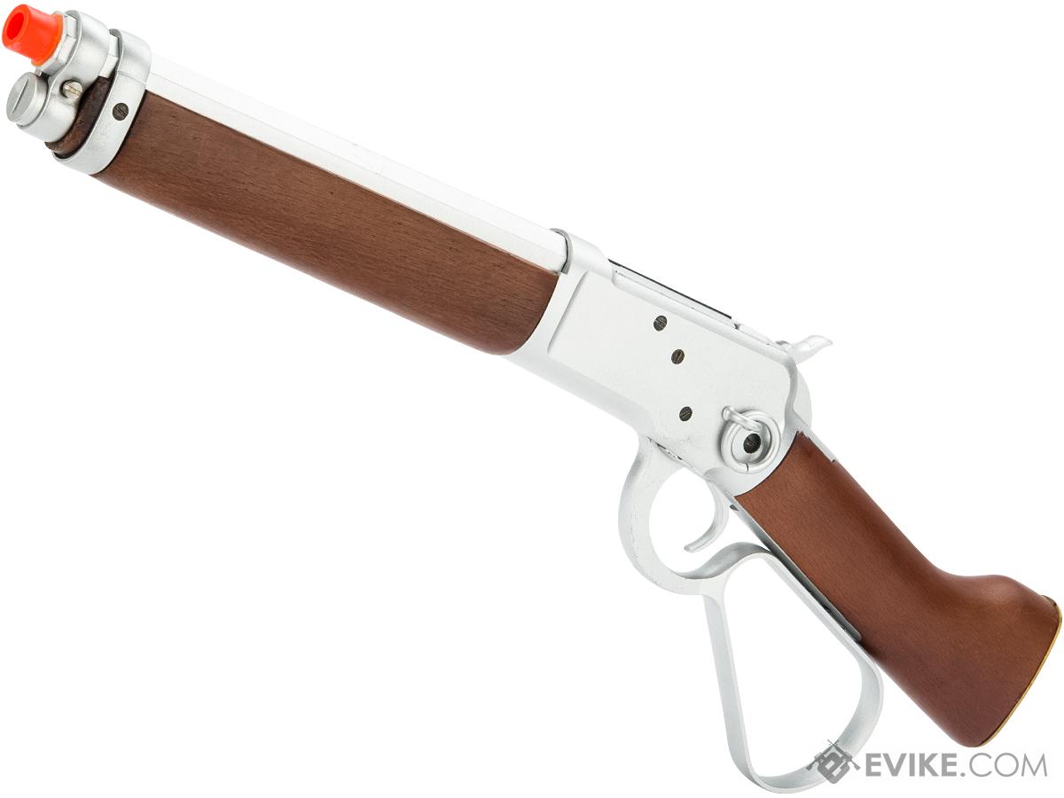 A&K M1873 Mares Leg Lever Action Airsoft Gas Rifle (Color: Silver)