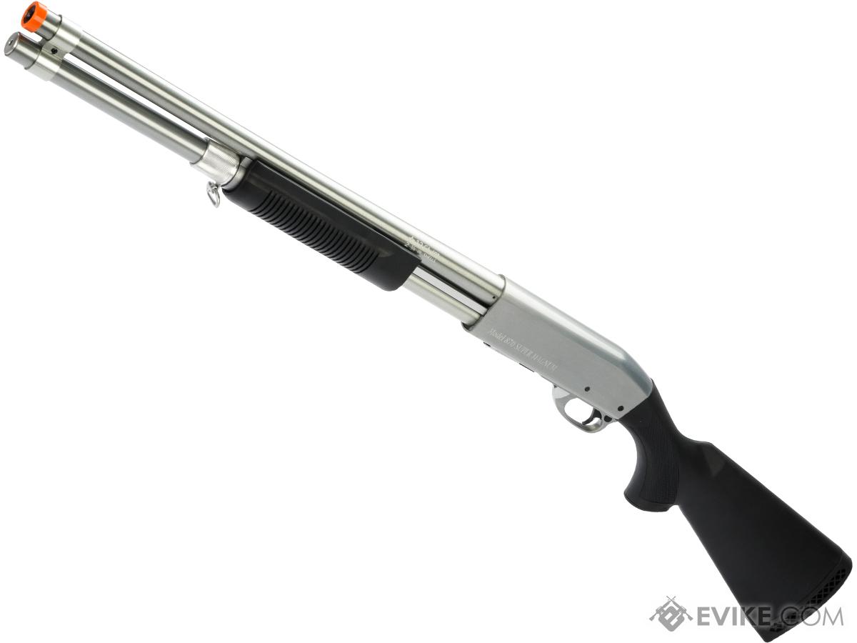 S&T M870 Type Full Metal Airsoft Training Shotgun (Version: Standard / Silver / Polymer Stock)