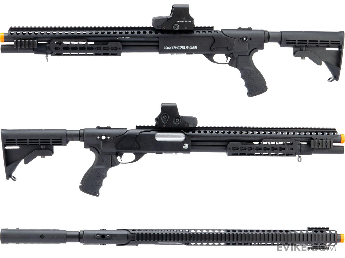 S&T M870 Type Full Metal Airsoft Training Shotgun (Version Tactical