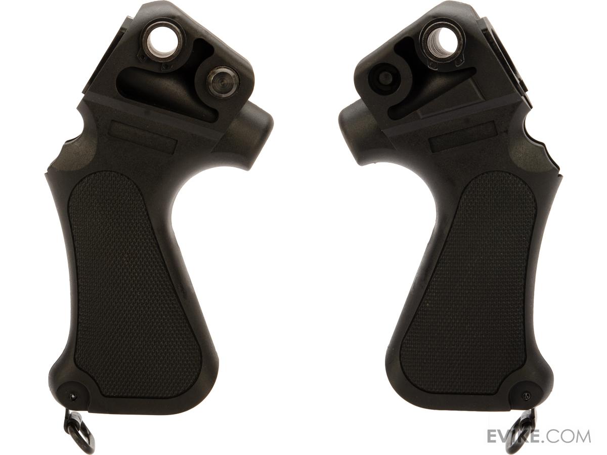 S&T Nylon Fiber Pistol Grip for Airsoft M870 Shotguns (Color Black