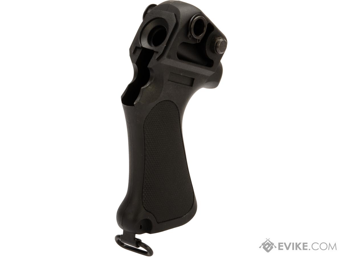 S&T Nylon Fiber Pistol Grip for Airsoft M870 Shotguns (Color: Black)