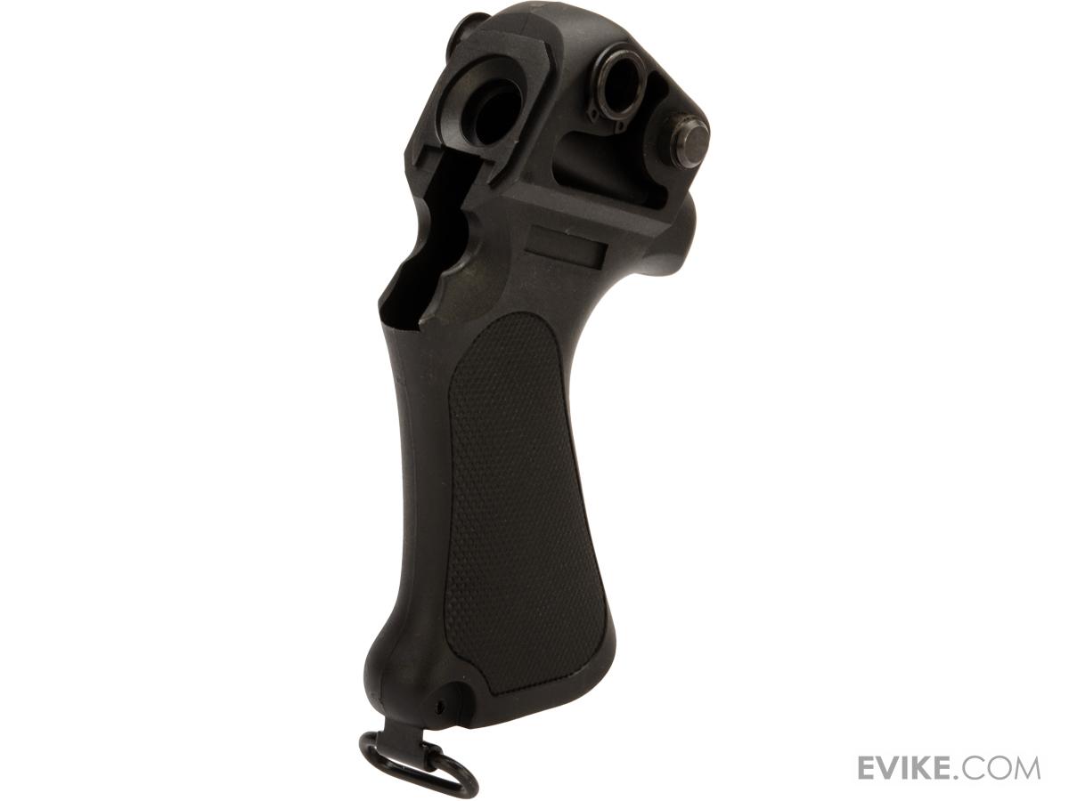 S&T Nylon Fiber Pistol Grip for Airsoft M870 Shotguns (Color Black