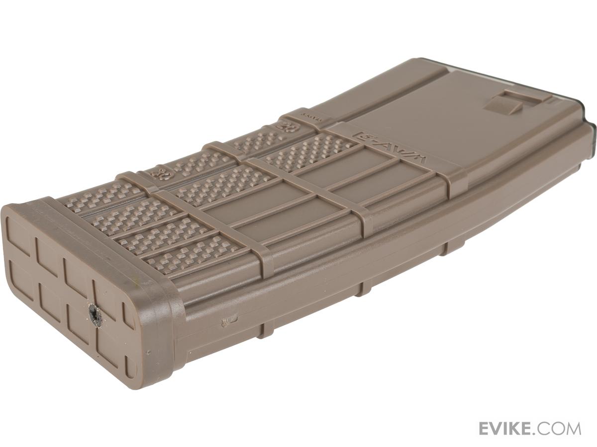 Gear 190rd Lancer Systems Licensed L5 AWM Airsoft MidCap Magazines Set of 5 / Dark