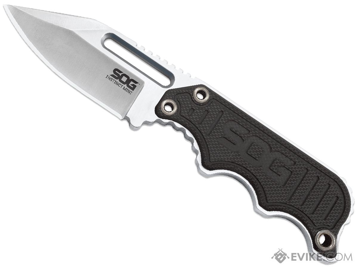SOG Knives Instinct Mini Fixed Blade Knife with G10 Handle