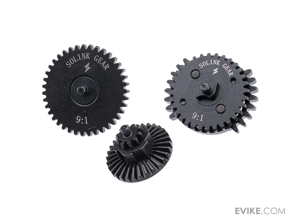 Solink Motor High Speed CNC Steel Gear Set for Airsoft AEG Rifles