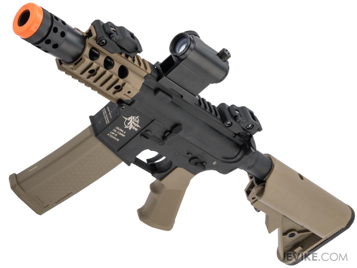 Specna Arms / Rock River Arms Licensed CORE Series M4 AEG (Model: M4 PDW / 2-Tone Black & Tan)