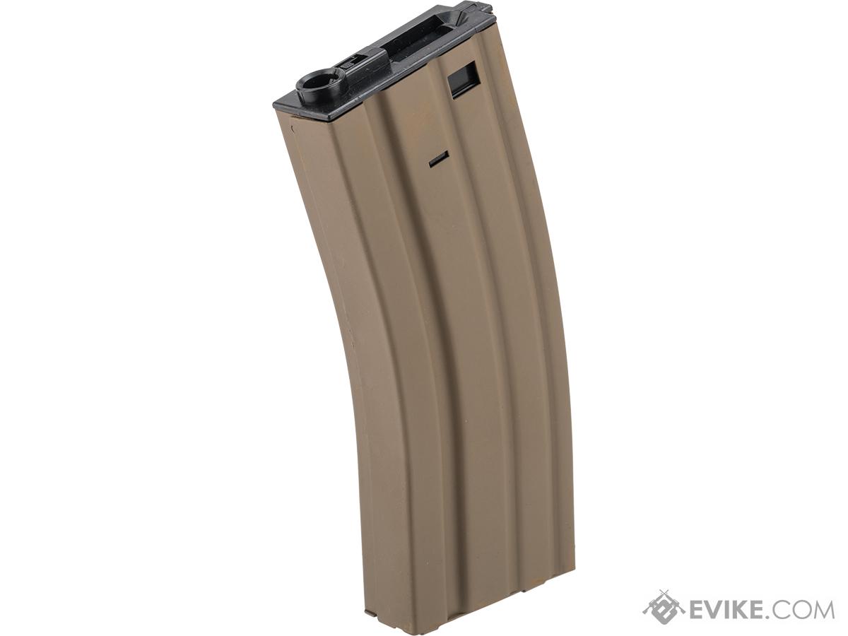 Specna Arms 300rd Hi-Cap Stamped Steel STANAG Style M4 / M16 AEG Magazine (Color: Tan)