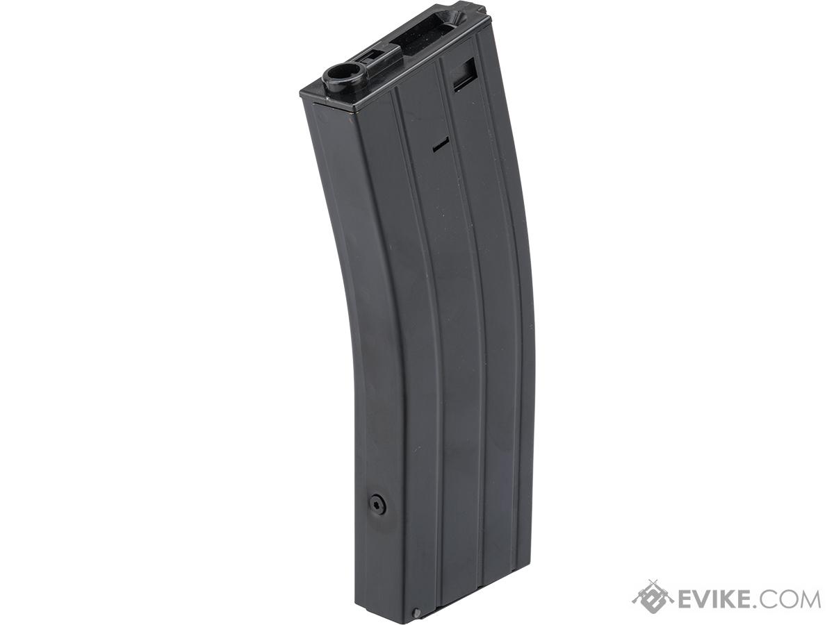 Specna Arms 400rd Flash Mag Stamped Steel Extended M4 / M16 AEG Magazine (Color: Black)