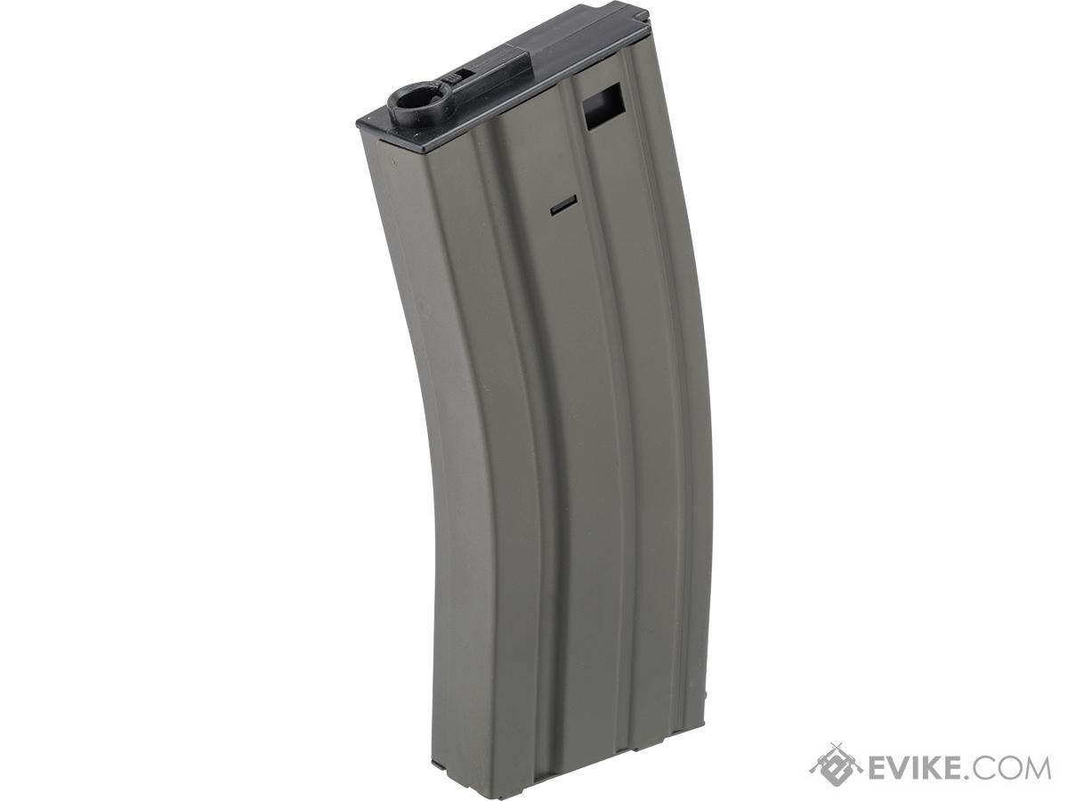 Specna Arms 120rd Mid-Cap Stamped Steel STANAG Style M4 / M16 AEG Magazine (Color: Grey)