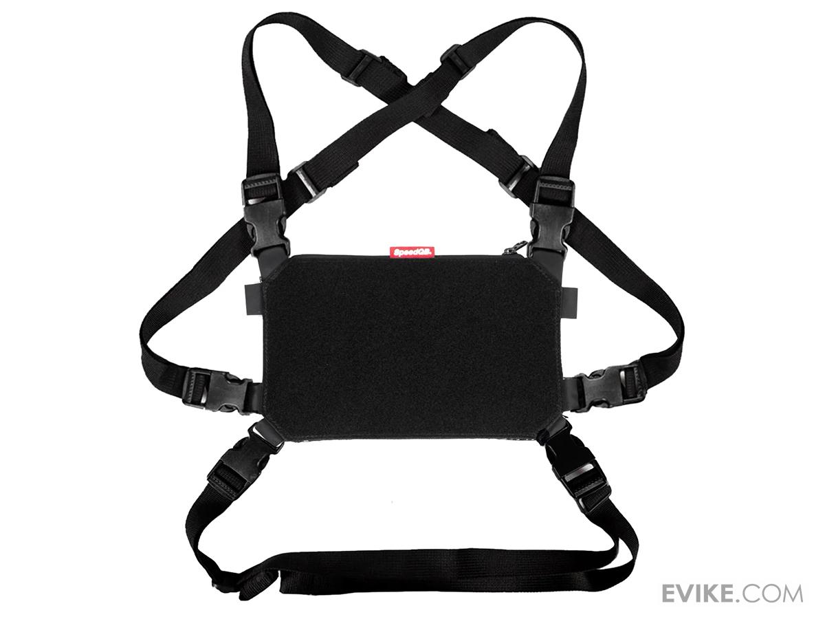 SpeedQB Nucleus Chest Rig (Color: Black / Base Rig Only)