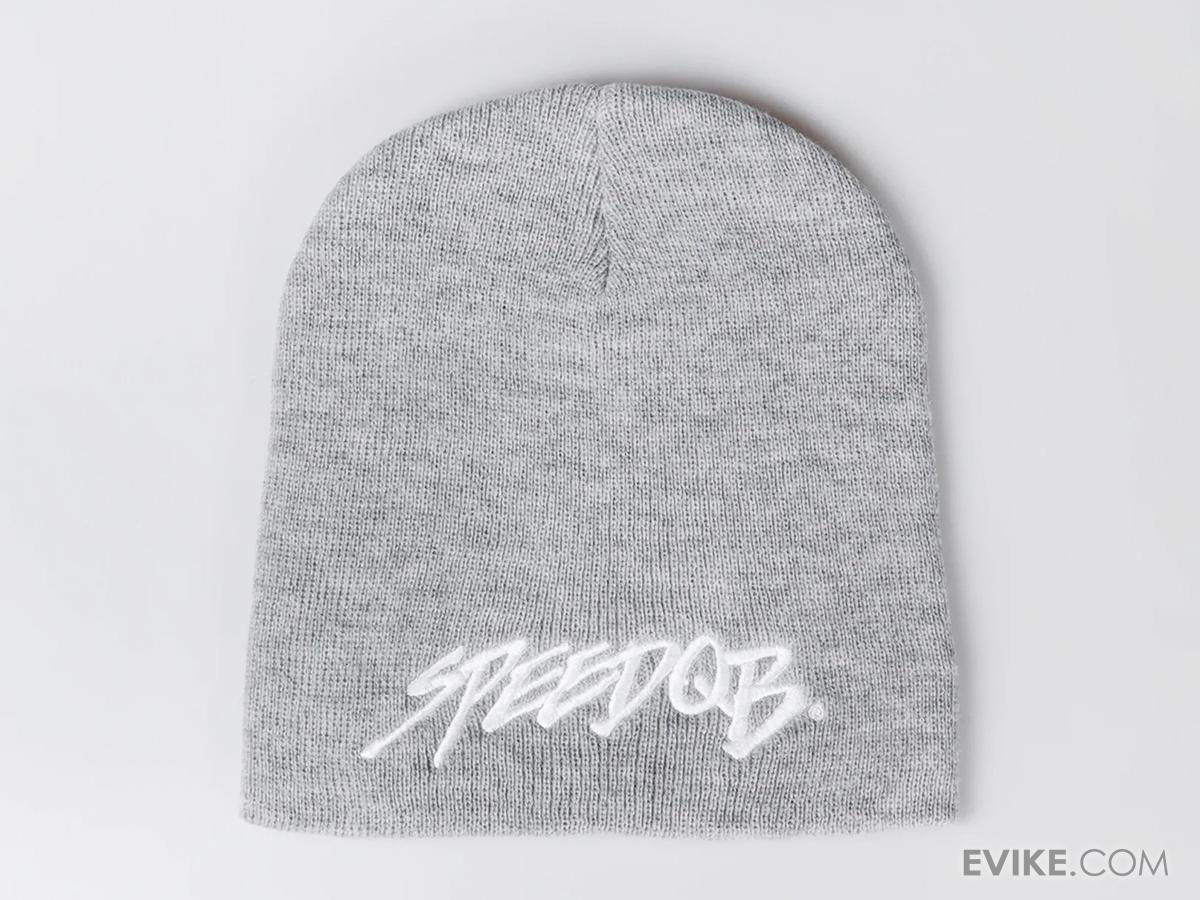 SpeedQB Handstyle Skully Beanie (Color: Grey) | Evike.com