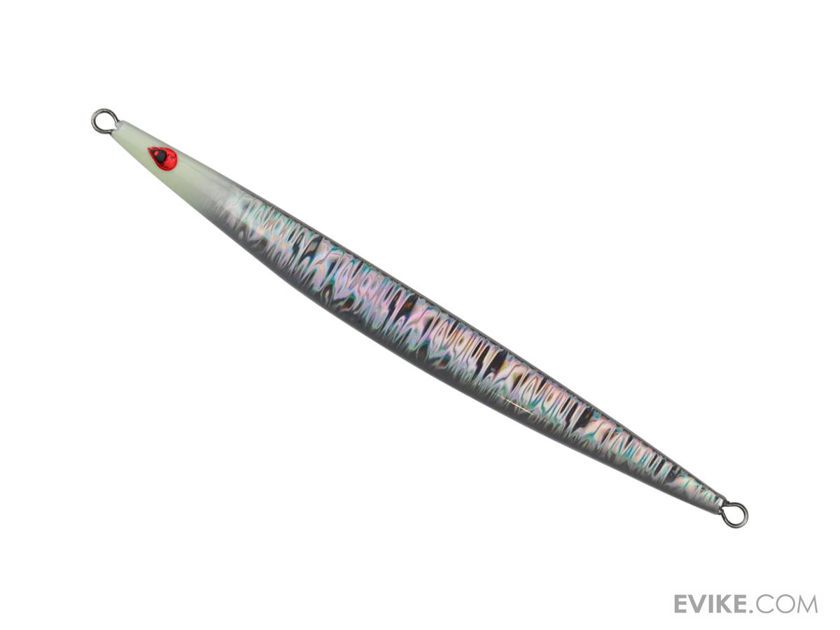 SPRO Aiya Long Drifting Fishing Jig (Color: Silver Wave Glow Head