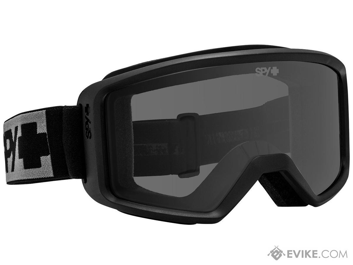 Spy Optic Shield ANSI Z87.1 Goggles (Color: Black Frame / Gray Lens)