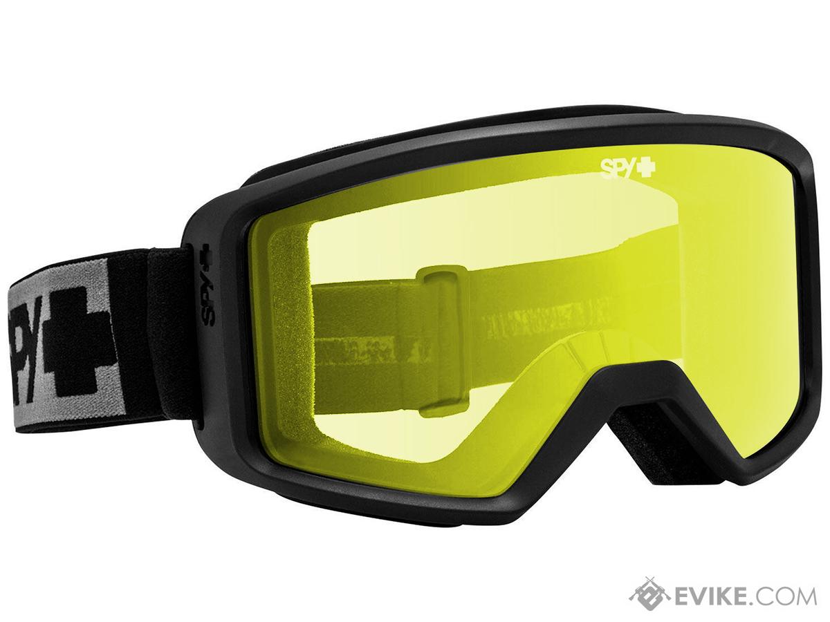 Spy Optic Shield ANSI Z87.1 Goggles (Color: Black Frame / Yellow Lens)