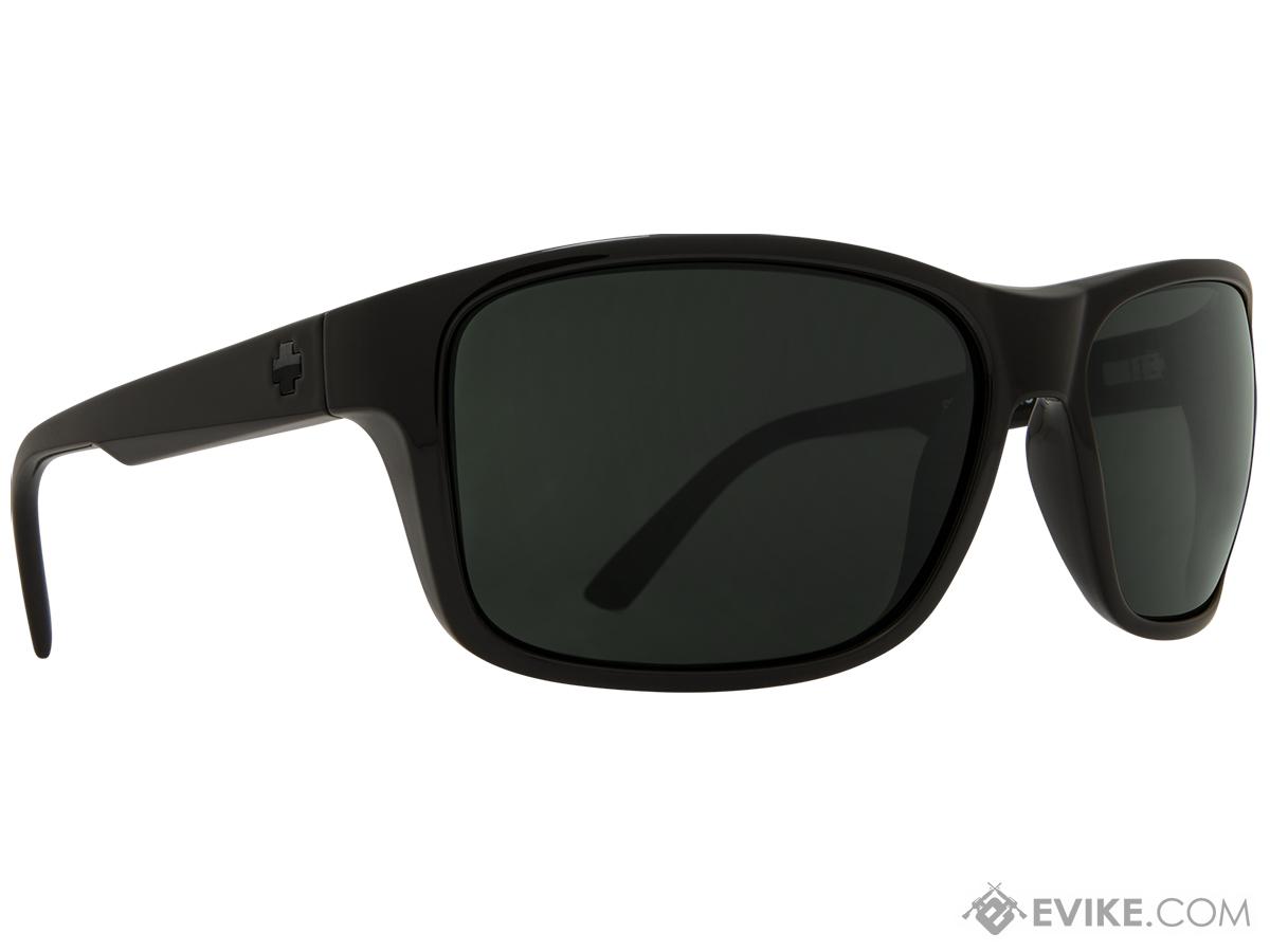 Spy Optic Arcylon Sunglasses (Color: Black Frame / HD Plus Gray Green Lens / Polarized)