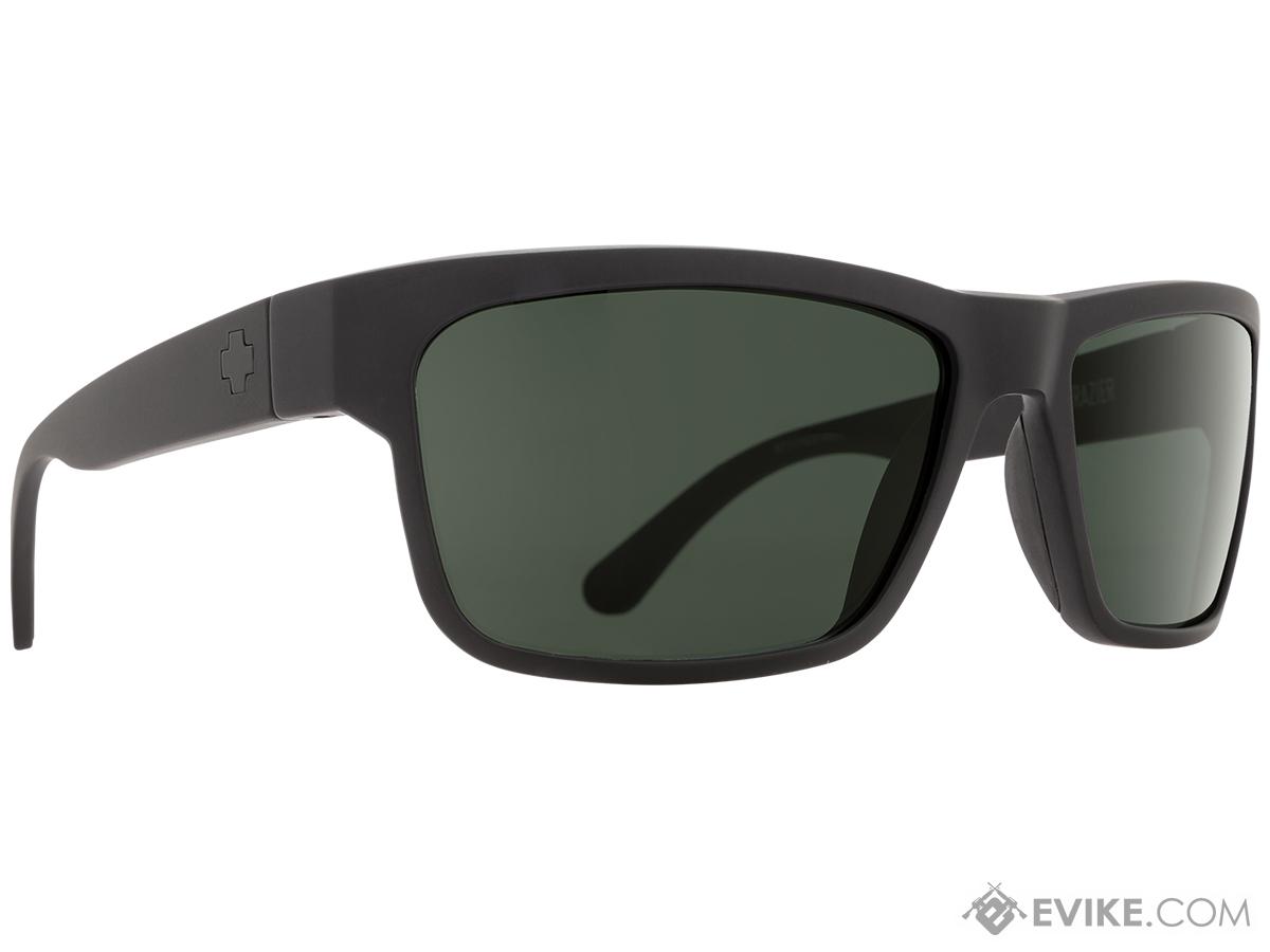 Spy Optic Frazier Sunglasses (Color: Matte Black Frame / HD Plus Gray Green Lens / Polarized)