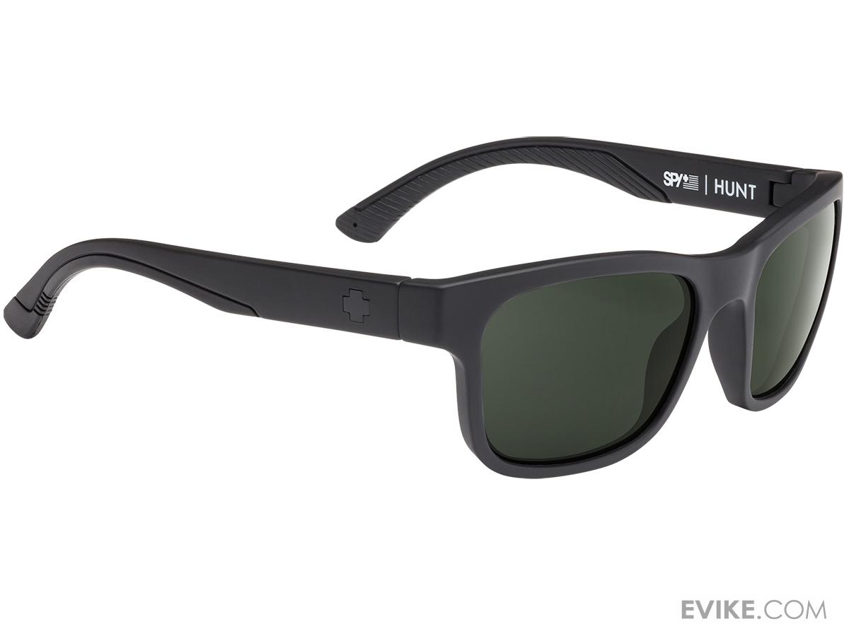 Spy Optic Hunt Sunglasses (Color Matte Black Frame / HD Plus Gray