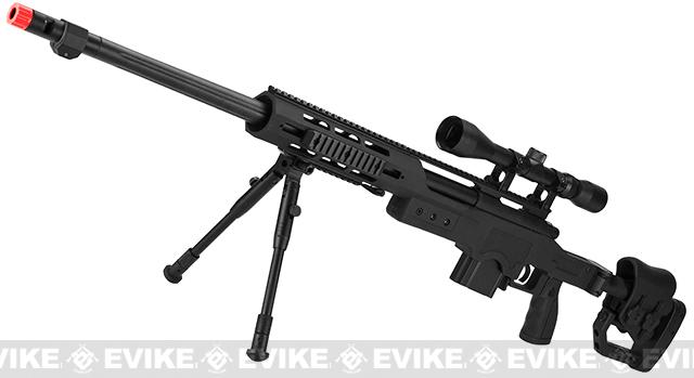 Airsoft sniper rifle Well MB03BB ASG with bipod, cal. 6 mm BB