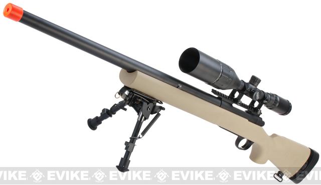 Modify MOD24 Airsoft Bolt Action Sniper Rifle (Color: Desert Tan)