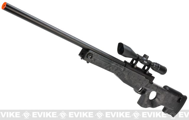 Maruzen APS Type 96 Airsoft Sniper Rifle - Black (Package: Add 3-12x50 Scope)