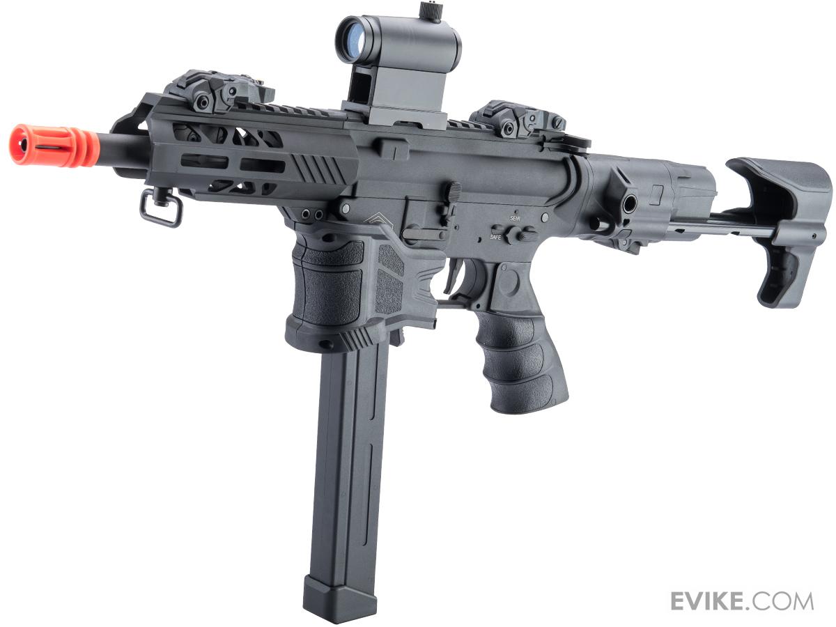 SRC SR4 Gen 5 Hawk Series Sportline Pistol Caliber Carbine AEG w/ QD Spring Change & MOSFET (Model: Hawk-KS)