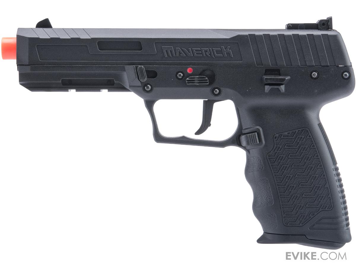 SRC Maverick Tactical Gas Blowback Airsoft Pistol (Model Black