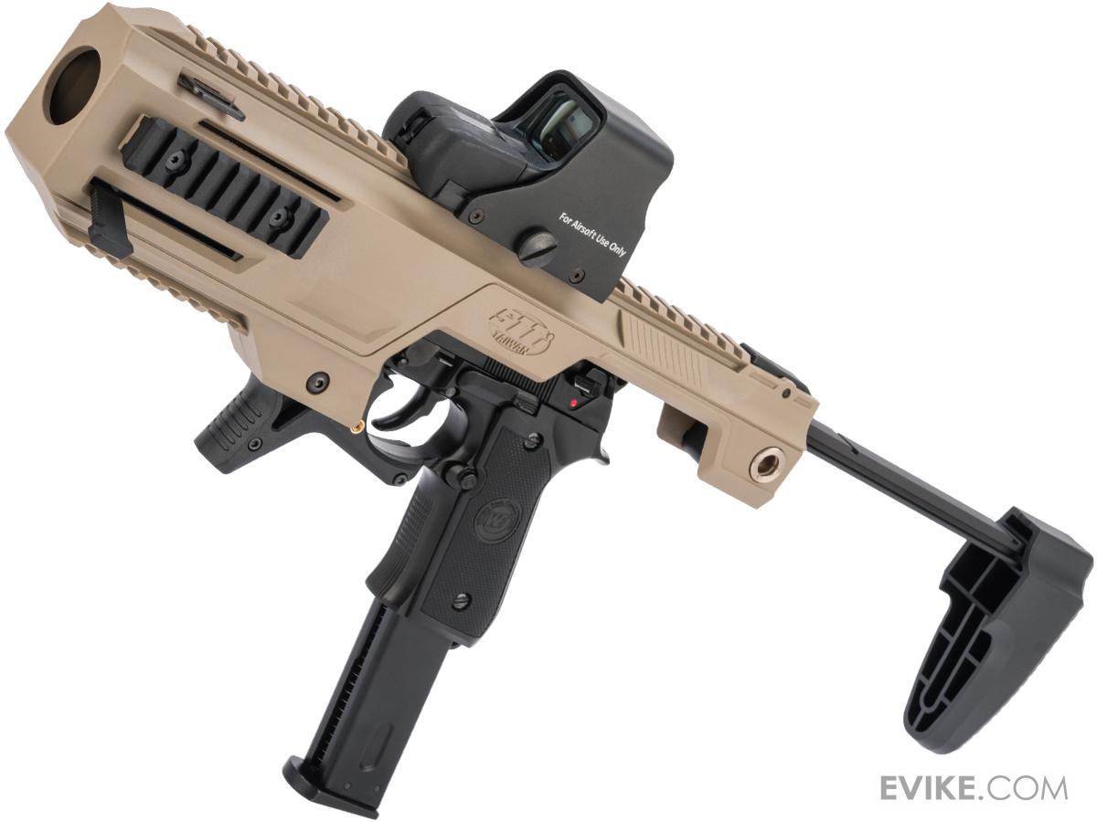 SRU STTI PDW Carbine Kit for M9 Series Gas Blowback Airsoft Pistols