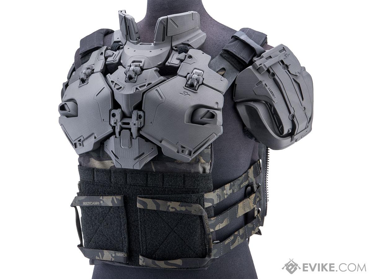 SRU Tactical Armor Kit for JPC Style Vests (Color: Black)