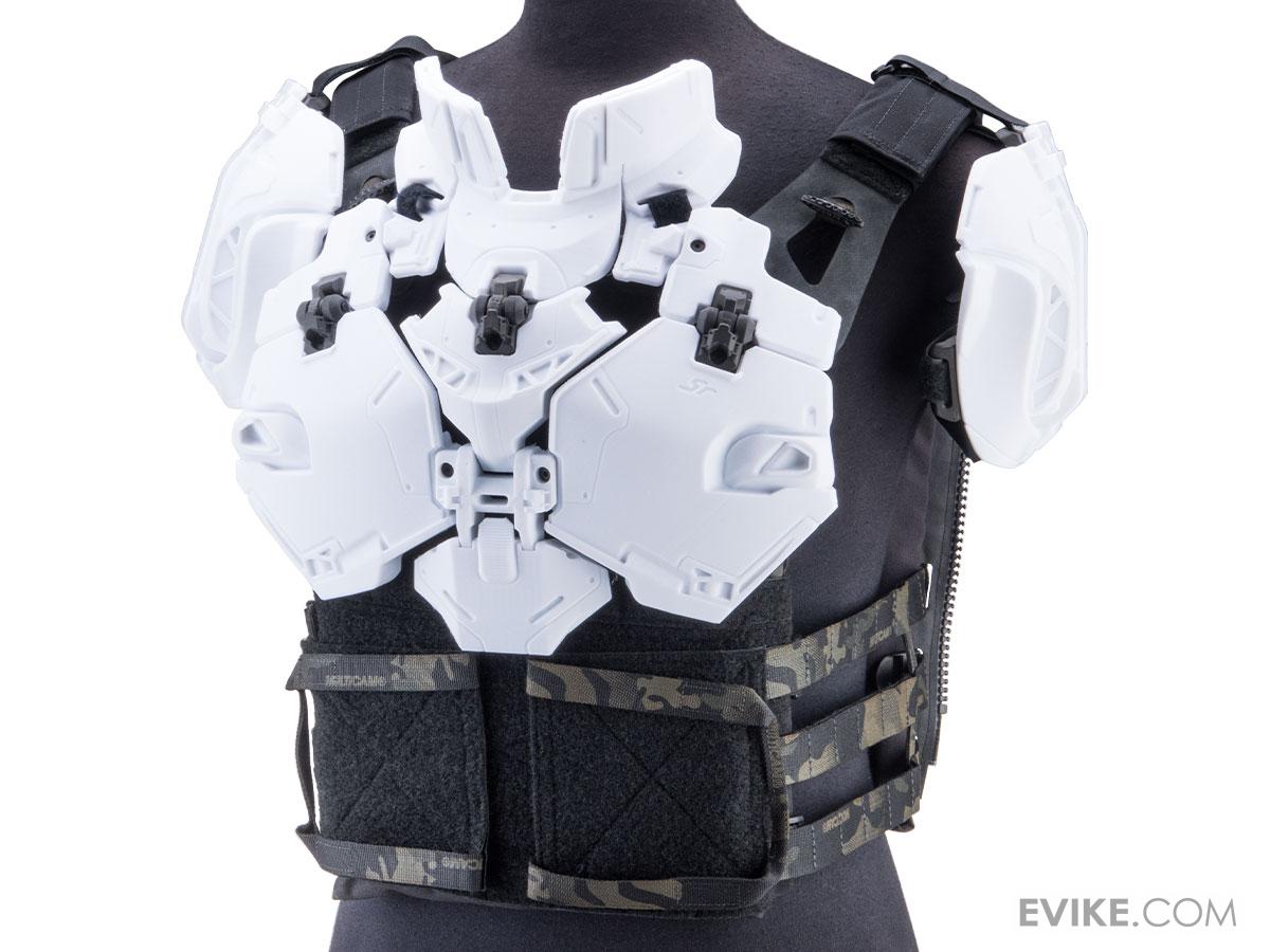 SRU Tactical Armor Kit for JPC Style Vests (Color: White)