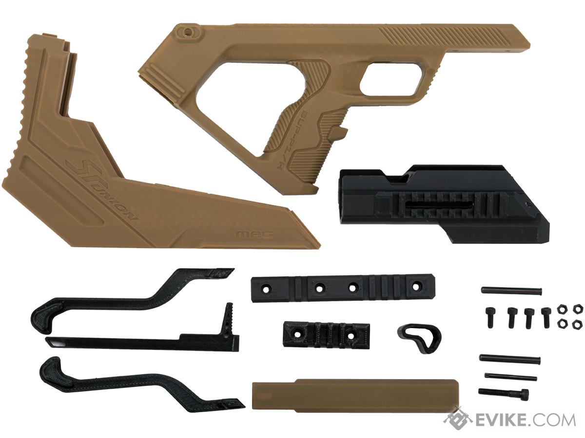 SRU 3D Printed Bullpup Conversion kit for WE-Tech MK17  Gas Blowback Rifle (Color: Tan)