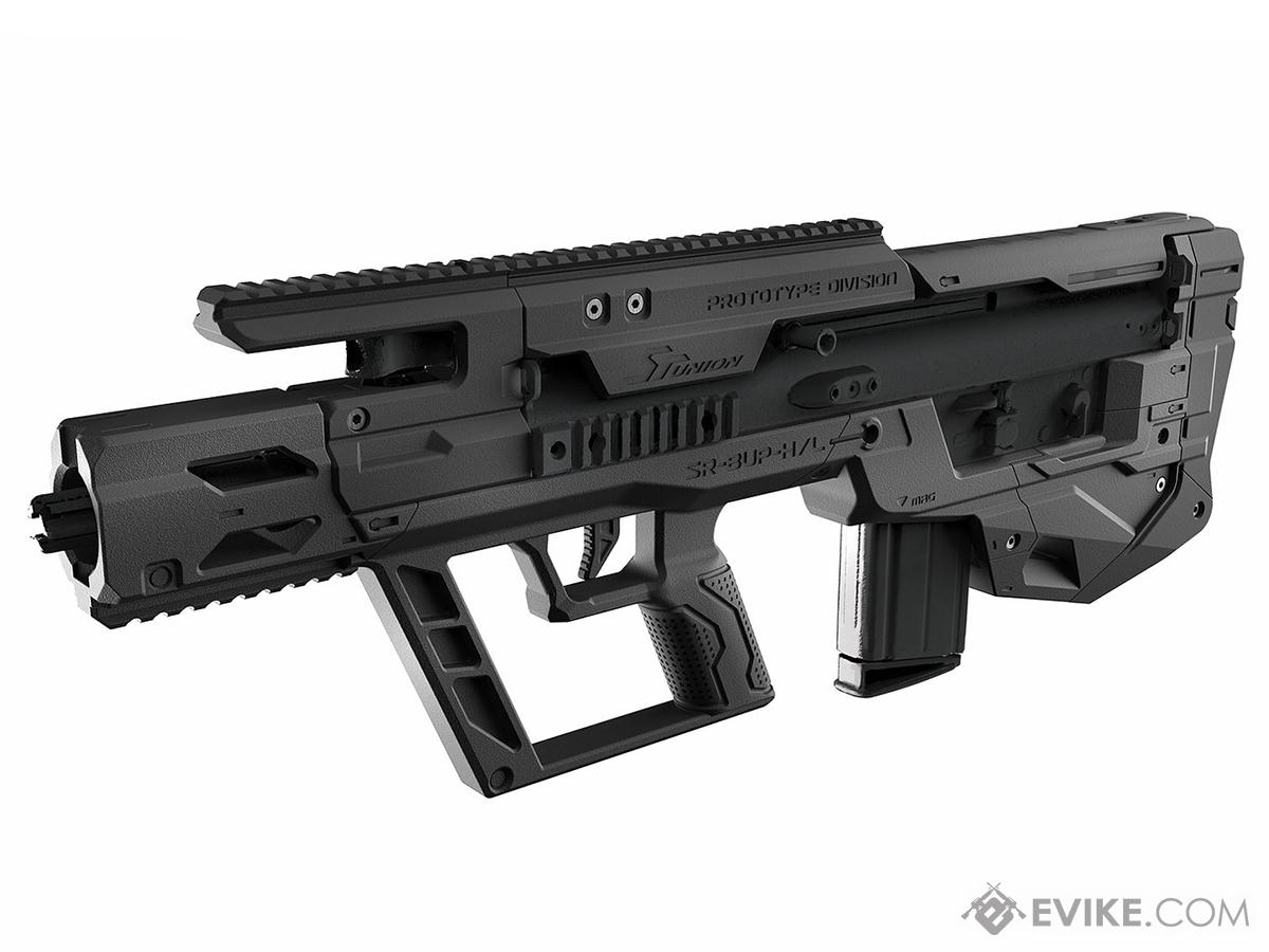 SRU 3D Printed Bullpup Conversion Kit for Tokyo Marui SCAR-L/H Airsoft AEG Rifles (Color: Black)