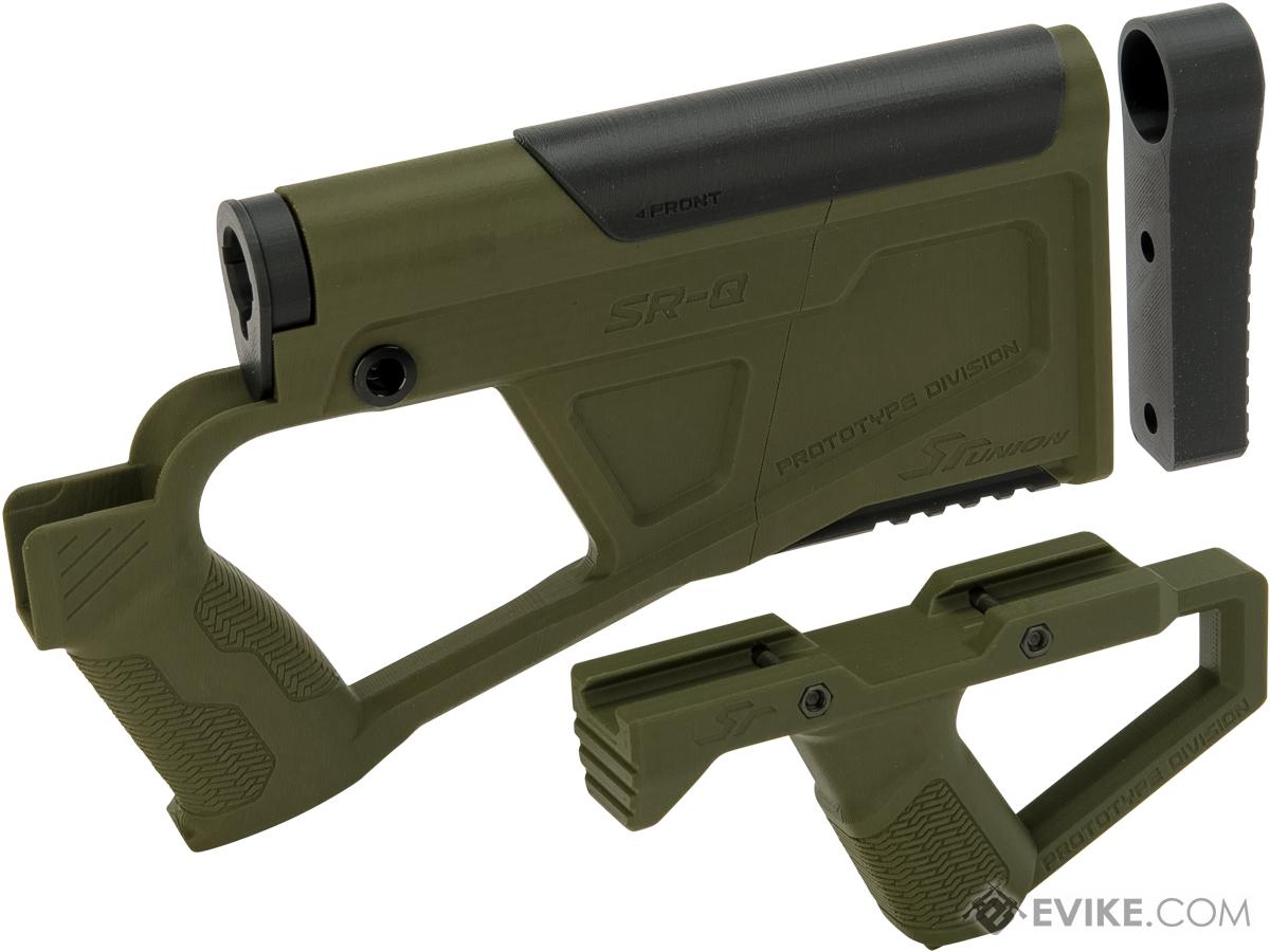 SRU SRQ AR Advanced Kit for TM Spec M4 Airsoft AEG Rifles (Color: OD Green)