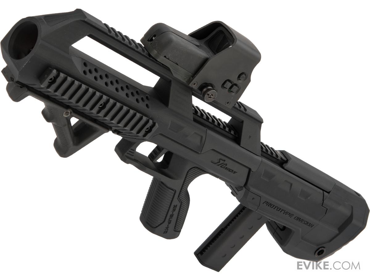 SRU 3D Printed Bullpup Conversion Kit for KJW KC-02 Gas Blowback Rifle (Color: Black)