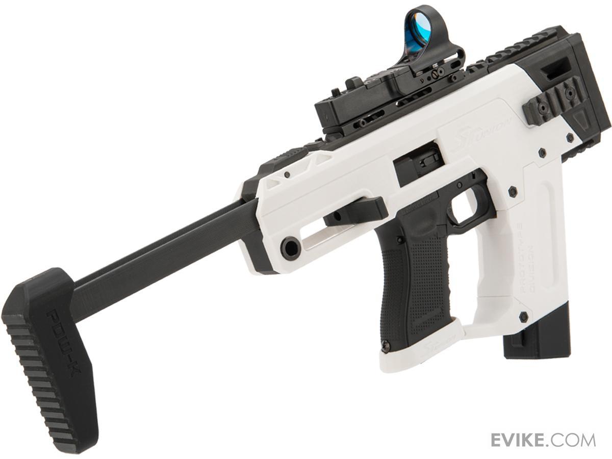 SRU PDW Carbine Kit with Elite Force GLOCK 17 Airsoft Pistols (Color