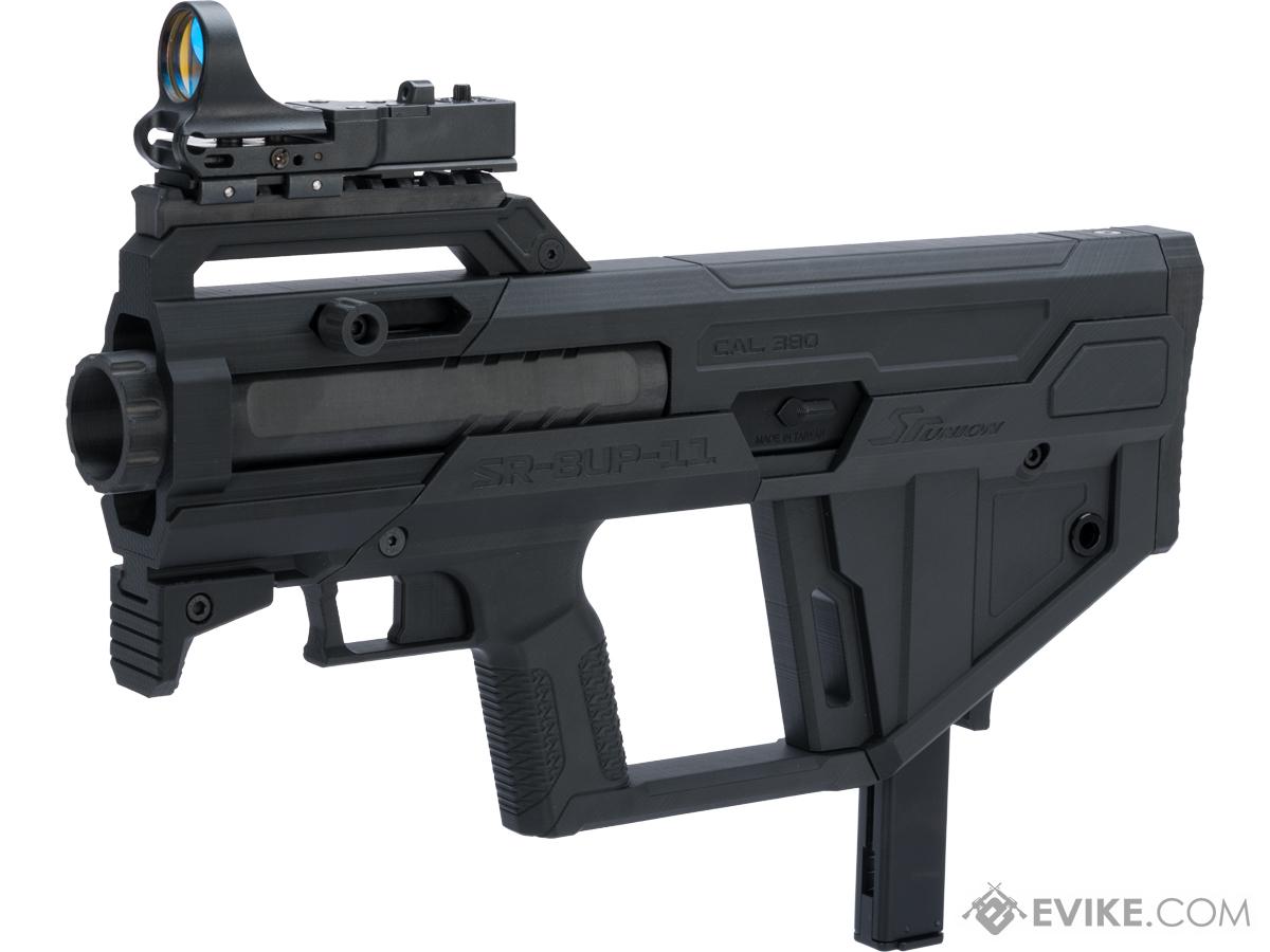 SRU Bullpup Kit for M11 Gas Blowback Machine Pistols (Color: Black / KWA M11A1 Pre-Installed)