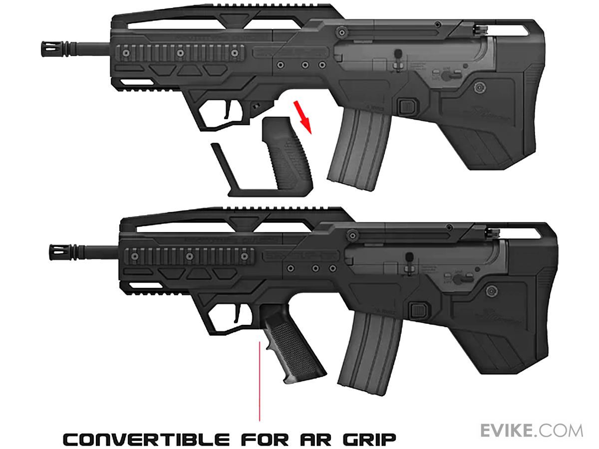 SRU AR Bullpup Kit for TM Spec M4 Airsoft AEG Rifles (Color Black