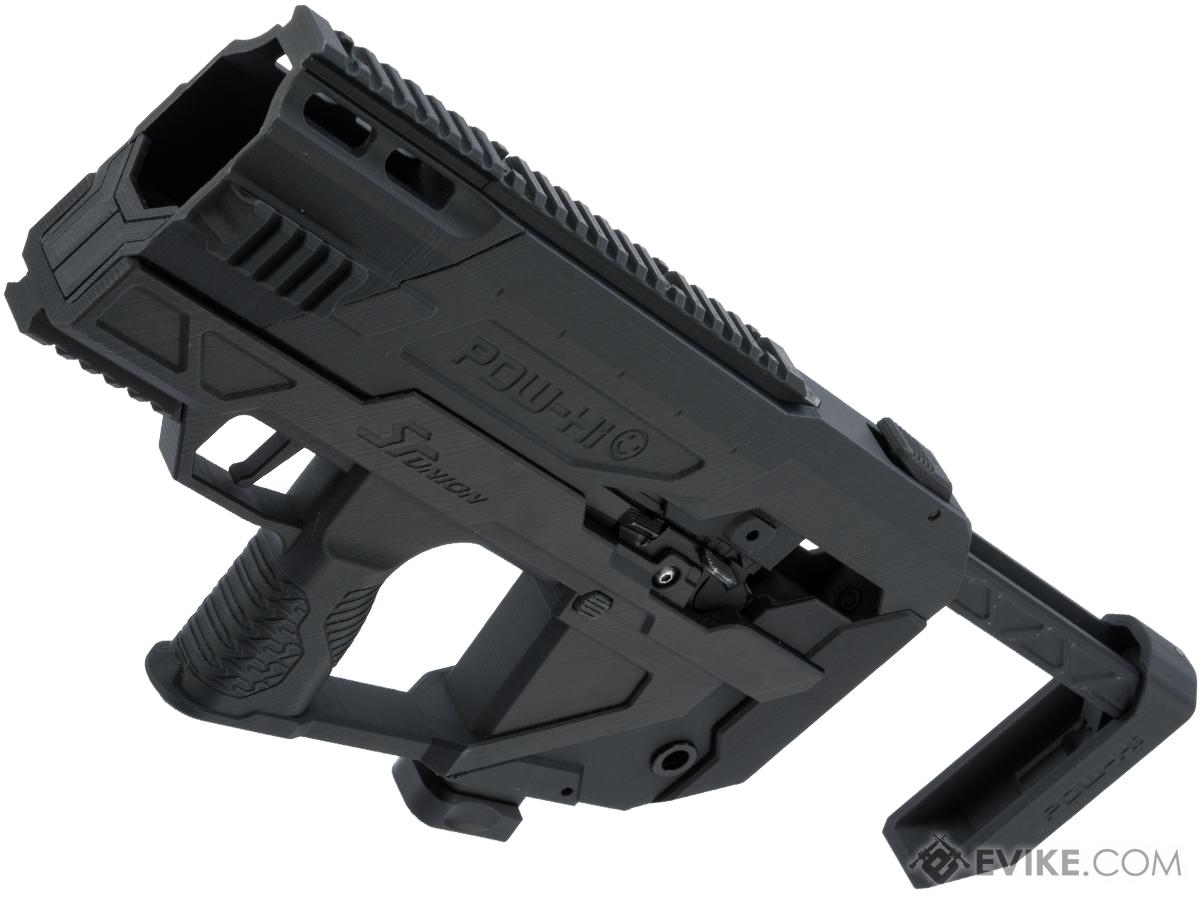SRU 3D Printed PDW Carbine Kit for Hi-Capa Series Gas Blowback Airsoft Pistols (Type: Kit Only)