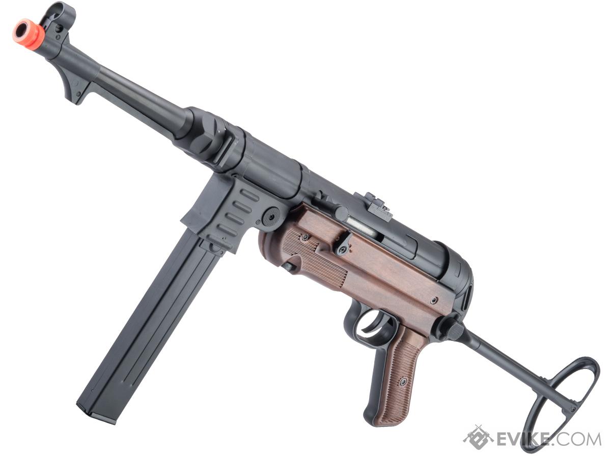 S&T AGM 007 MP40 WW2 AEG (Model: Metal Gearbox w/ Imitation Wood Furniture)