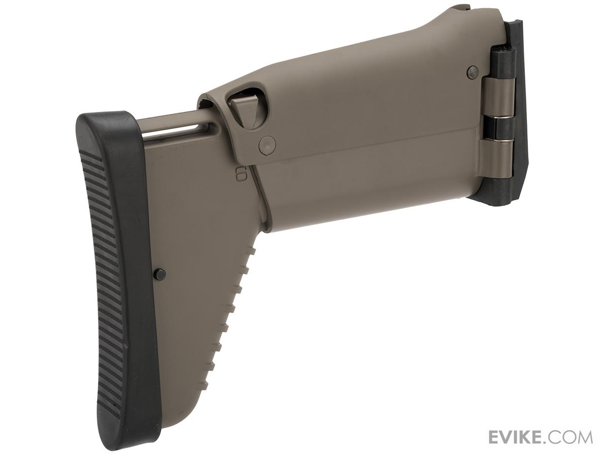 Complete Side Folding Retractable Stock for SCAR Series Airsoft AEG