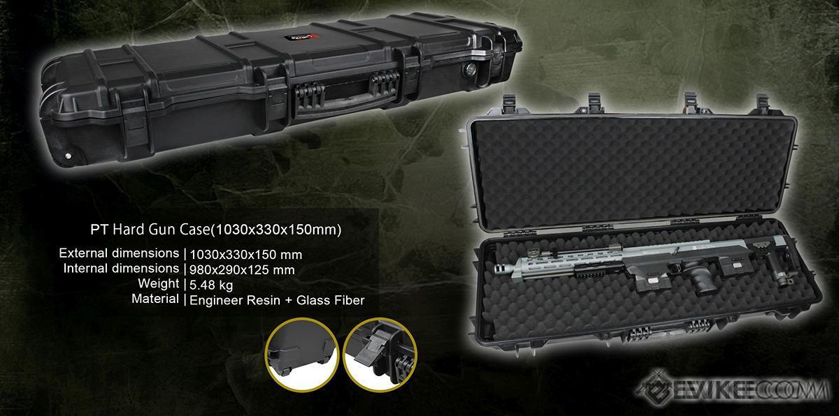 Matrix 40" Large Rifle Hardcase (Color Black), Tactical Gear/Apparel