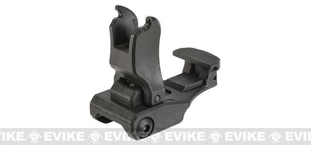 S&T Front Flip-Up Folding Back Up Sight (Color: Black)