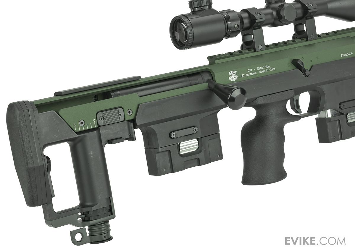 6mmproshop Gas Powered Full Metal Dsr 1 Advanced Bullpup Sniper Rifle Color Od Green Airsoft Guns Heavy Weapons Evike Com Airsoft Superstore 6mmproshop Gas Powered Full Metal Dsr 1 Advanced Bullpup Sniper Rifle Color Od Green Airsoft Guns Heavy Weapons Evike Com Airsoft Superstore