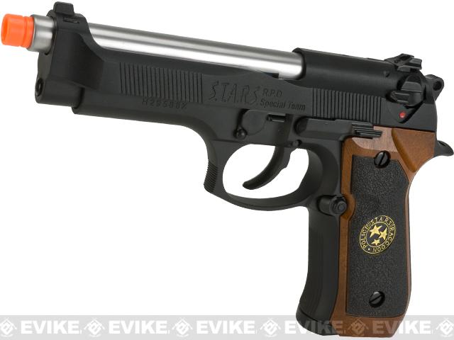 Mystery 92FS 6mm BB Gas Airsoft Pistol P.BERETTA ( Full Marking / SV )