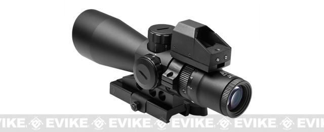 NcStar USS Gen II 3-9x42 Illuminated Tactical QD Scope (Green/Blue