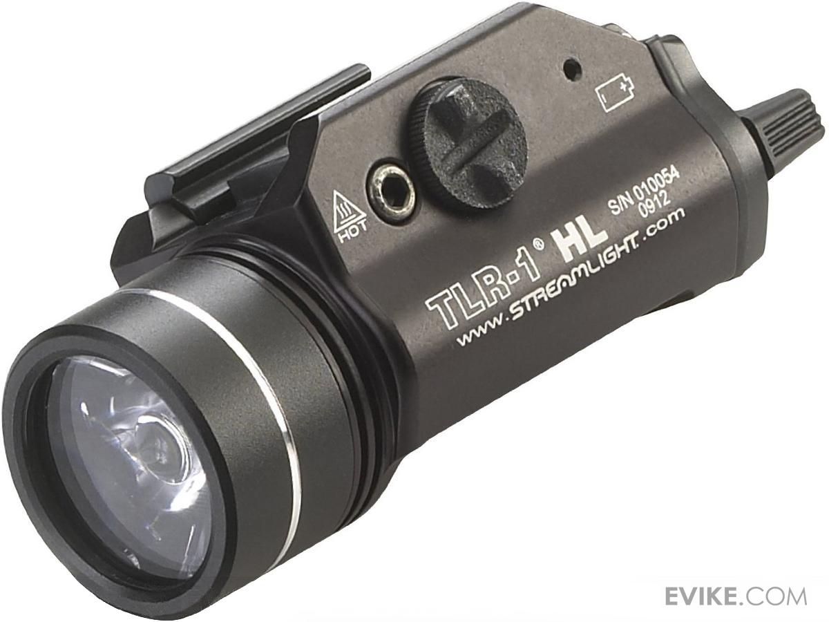 Streamlight TLR-1-HL 1000 Lumen C4 LED Rail Mounted Weapon Light (Color: Black)